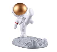 Creative Astronaut Cell Phone Stand | Desktop Smartphone Holder | Space-Themed Tabletop Ornament, Stable Support for Tablets, Adjustable Viewing Angle, Home Office Desk Decor for All Mobile Devices