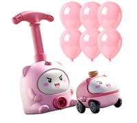 Creative Balloon Car Game, Interactive Learning Kit, Quick Inflate Racing Toy, Fun Pump Attachment Extra, Stylish Playset with Modern Design, Handy Activity for Home Travel Commuting Entertainment