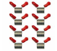 Creative Bead Line End Spring Crimp Caps Stop White End Caps for Necklace Earring Jewelry Making Supply Jewelry Making Tools and Accessories