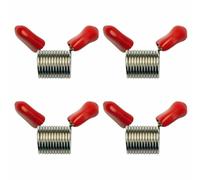 Creative Bead Line End Spring Crimp Caps Stop White End Caps for Necklace Earring Jewelry Making Supply Jewelry Making Tools Professional