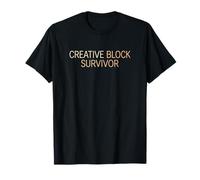 Creative Block Survivor Illustrator Gráfico Artista Diseño Camiseta