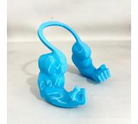 Creative - Brazos musculares de gato, brazo de cuello de gato impreso en 3D con músculo, accesorios divertidos para mascotas, brazo colgante para suministros de fiesta de cumpleaños de gatitos