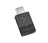 Creative BT-W5 Transmisor de Audio Inteligente Bluetooth 5.3 con Adaptador aptX, Audio de Alta resolución de 24 bits/96 kHz, función de conmutación de Dispositivos, Funciona con Consolas de