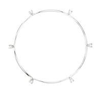 creative cables Cage Circular - Estructura para lámparas de araña - M - Ø 60 cm, Transparente