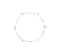 creative cables Cage Circular - Estructura para lámparas de araña - S - Ø 40 cm, Transparente