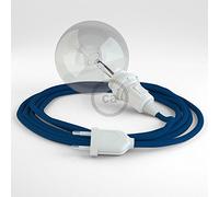 creative cables CREA tu Snake para Pantalla Efecto Seda Azul RM12 y trae la luz Donde tu Quieras. - 5 Metros, Negro