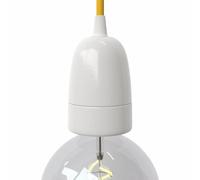 creative cables Kit portalámparas de Porcelana E40 - Blanco