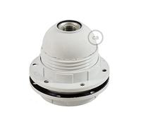 creative cables Kit portalámparas para Pantalla baquelita Doble arandela E27 - Blanco