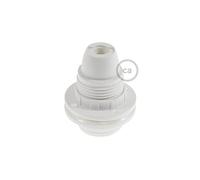 creative cables Kit portalámparas termoplástico para Pantallas E14 - Blanco