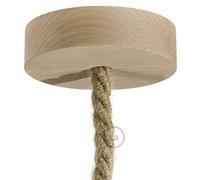 creative cables Kit rosetón de Madera para Cable XL - Neutro