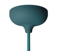 creative cables Kit rosetón de Silicona Central y predisposición para Orificio Lateral-Petróleo, Petrolio, Talla única