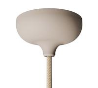 creative cables Kit rosetón de Silicona con Agujero Central y predisposición para Orificio Lateral-Desert Brown, Talla única