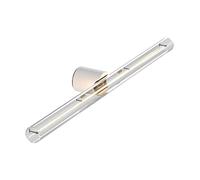 creative cables Lámpara esse14 de pared o techo para bombilla LED lineal S14d - Waterproof IP44 - Sin bombilla, Blanco