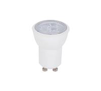 Creative cables LED mini GU10 spot bulb (3,2 W, 260 lm, 2700 K, 34,5 mm Ø x 46 mm, blanco cálido) - Haz de luz direccional 38° - Vida útil estimada de 25.000 horas