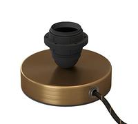 creative cables Posaluce para Pantalla - Lámpara de Mesa de Metal - Bronce Satinado