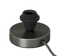 creative cables Posaluce para Pantalla - Lámpara de Mesa de Metal - Titanio Satinado