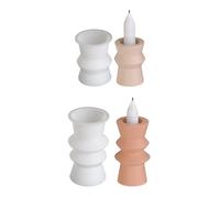 Creative Candle Stand Mold Holder Round Shape Rack Handmade Supplies For Making Stand Resin Art Supplies