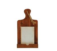 Creative Co-op Wood Tablet Holder