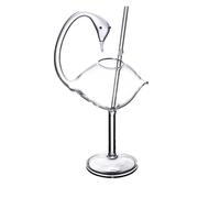 Creative Cocktail Glass - Porcupine Fish/Swan/Rose/Octopus/Bird Design Cocktail Glass, Novelty Drink Cup for KTV Bar Night Party(Swan 180ml)