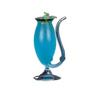 Creative Cocktail Glass - Porcupine Fish/Swan/Rose/Octopus/Bird Design, Novelty Drink Cup for KTV Bar Night Party(Tall 190ml)