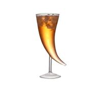 Creative Cocktail Glass - Porcupine Fish/Swan/Rose/Octopus/Bird Design, Novelty Drink Cup for KTV Bar Night Party(Drinking Horn 400ml)
