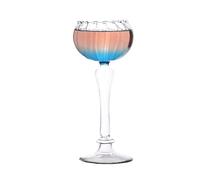 Creative Cocktail Glass - Porcupine Fish/Swan/Rose/Octopus/Bird Design, Novelty Drink Cup for KTV Bar Night Party(Roman Column 300ml)