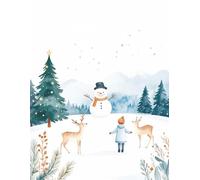 Creative Coloring Joy - Winter Edition: 60+ Fun & Varied Illustrations for Boys and Girls • Cozy Winter Gift • Year-Round Creativity