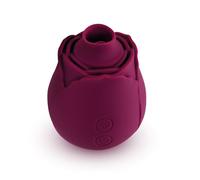 Creative Conceptions Skins Rose Buddies - El Vibrador Rose Flutterz - Burdeos