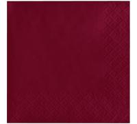 Creative Converting Burgundy Red Beverage Paper Napkins Servilletas, Papel, DAA, 200