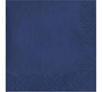 Creative Converting servilletas de papel, tamaño de almuerzo de 3 capas, color azul marino, paquete de 50 paquetes (paquete de 5)