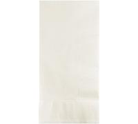 Creative Converting Touch of Color - Servilletas de papel de 2 capas, 50 unidades, color blanco