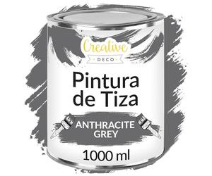 Creative DECO 1L Gris Antracita Pintura a la Tiza para Muebles sin Lijar