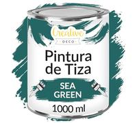 Creative DECO 1L Verde Marino Pintura a la Tiza para Muebles sin Lijar