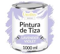 Creative DECO 1L Violeta Lavanda Pintura a la Tiza para Muebles sin Lijar