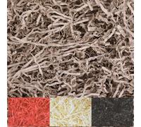 Creative DECO 200g Eco Papel Triturado Kraft | Reemplazo de Lana de Madera | Relleno Material de Embalaje para Cesta, Caja, Paquete, Navidad, Regalo | Viene en Embalaje Azul