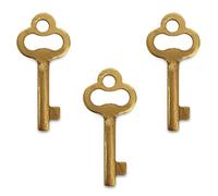 Creative DECO 3 x Llave de Reserva | Extra Llave Oro Todas Nuestras Cajas con Cerradura Joyería