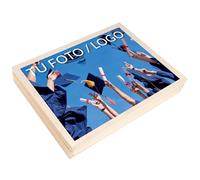 Creative DECO A4 Caja Madera con Tapa Personalizada con Foto | 34 x 25,3 x 5,3 cm | Navidad, Documentos Decoración Papeles Cartas Almacenaje Decoupage Herramientas Objetos de Valor Juguetes