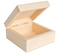 Creative DECO Caja de Madera Pequeña con Tapa | Caja de Recuerdos para Niño