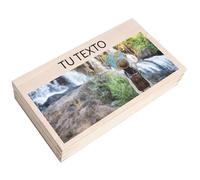 Creative DECO Caja de Regalo con tu Texto y Foto Personalizado | Caja Pequeña Madera de Recuerdos Personalizada | Para Mujeres, Hombres y Parejas | Impresión | Personalizadas para Cumpleaños, Fiestas
