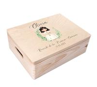 Creative DECO Caja Regalo Personalizada Primera Comunión para Niños/Niñas