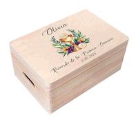Creative DECO Caja Regalo Personalizada Primera Comunión para Niños y Niñas