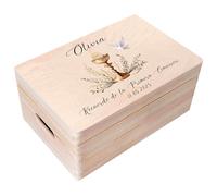 Creative DECO Caja Regalo Personalizada Primera Comunión para Niños y Niñas