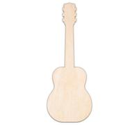 Creative Deco Formas de Madera Contrachapada o MDF Personalizadas | Guitarra | Tamaño 5-100 cm | Contrachapado 3mm | Recortes Cortados con Láser | Ideal para Decoupage Decorar Pintar DIY Pared
