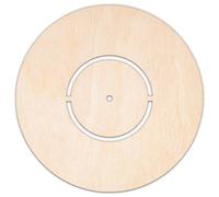 Creative Deco Formas de Madera Contrachapada Personalizadas | Disco | Tamaño 5-100 cm | Contrachapado 3 mm | Recortes Cortados con Láser | Ideal para Decoupage Decorar Pintar DIY Pared