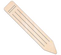 Creative Deco Formas de Madera Contrachapada Personalizadas | Lápiz | Tamaño 5-100 cm | Motivo Escolar | Contrachapado 3 mm | Recortes Cortados con Láser | Decoración Decoupage Pintar DIY Pared