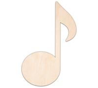 Creative Deco Formas de Madera Contrachapada Personalizadas | Nota Doble | Tamaño 5-100 cm | Motivo Escolar | Contrachapado 3 mm | Recortes Cortados con Láser | Decoración Decoupage Pintar DIY Pared