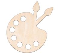 Creative Deco Formas de Madera Contrachapada Personalizadas | Pareta de Pitura | Tamaño 5-100 cm | Contrachapado 3 mm | Recortes Cortados con Láser | Ideal para Decoupage Decorar DIY Pared