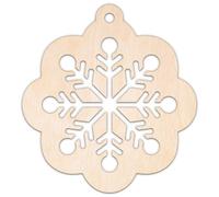 Creative Deco Formas Navideñas Personalizadas de Contrachapado | Bola de Navidad | 10-100 cm | Madera Contrachapada 3 mm | Recortes con Láser | Decoración Navidad | Decoupage Decoración Pared Puerta