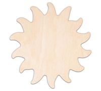 Creative Deco Formas Tiempo de Contrachapado o MDF Personalizadas | Sol
