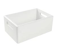 Creative DECO Grande Caja Madera Decorativa Almacenaje Blanca 30x20x13cm